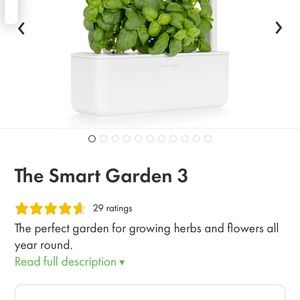 Good used condition smart garden click and grow